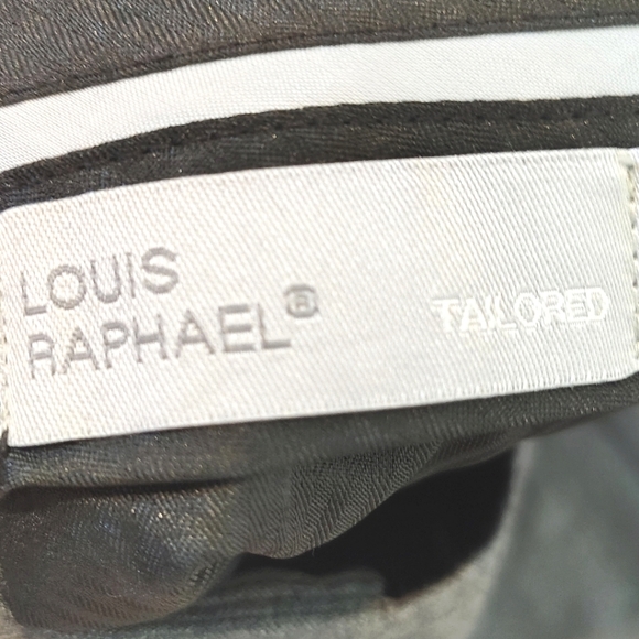 Louis Raphael Men's Gray Dress Pants - Picture 4 of 4